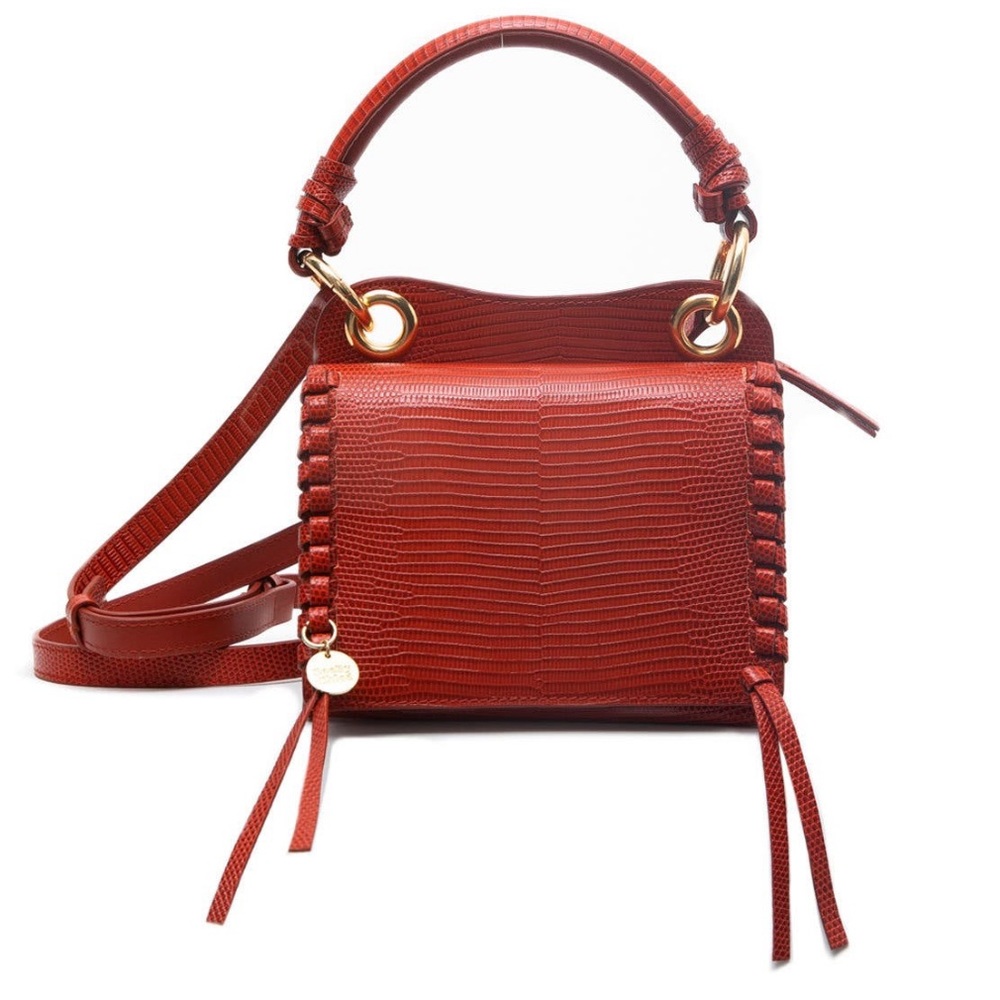 See By Chloe Tilda Bag in Lizard-embossed Leather